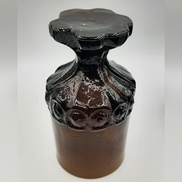 5 Tiffin Franciscan Madeira Smoke Brown Water Goblets Vintage Stemware Glasses - Picture 6 of 7